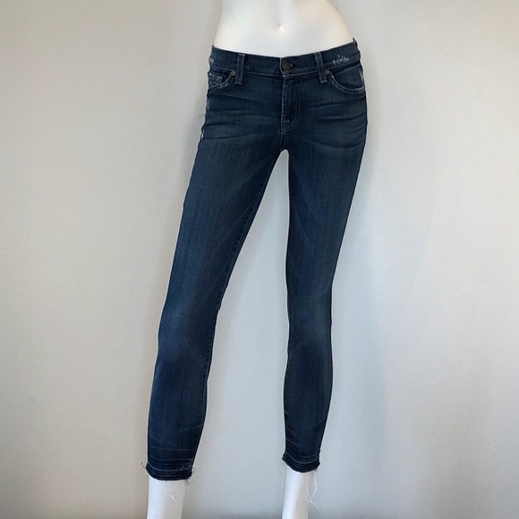 7 For All Mankind | Cropped Skinny | 27 - Picture 1 of 5